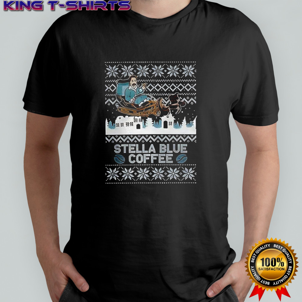 Stuart Feiner Stella blue coffee ugly Christmas 2026 shirt