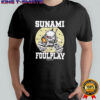 Sunami X Foulplay Collaboration skull shirt