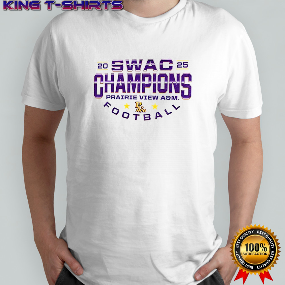SWAC Prairie View A&M Champions Football 2025 shirt