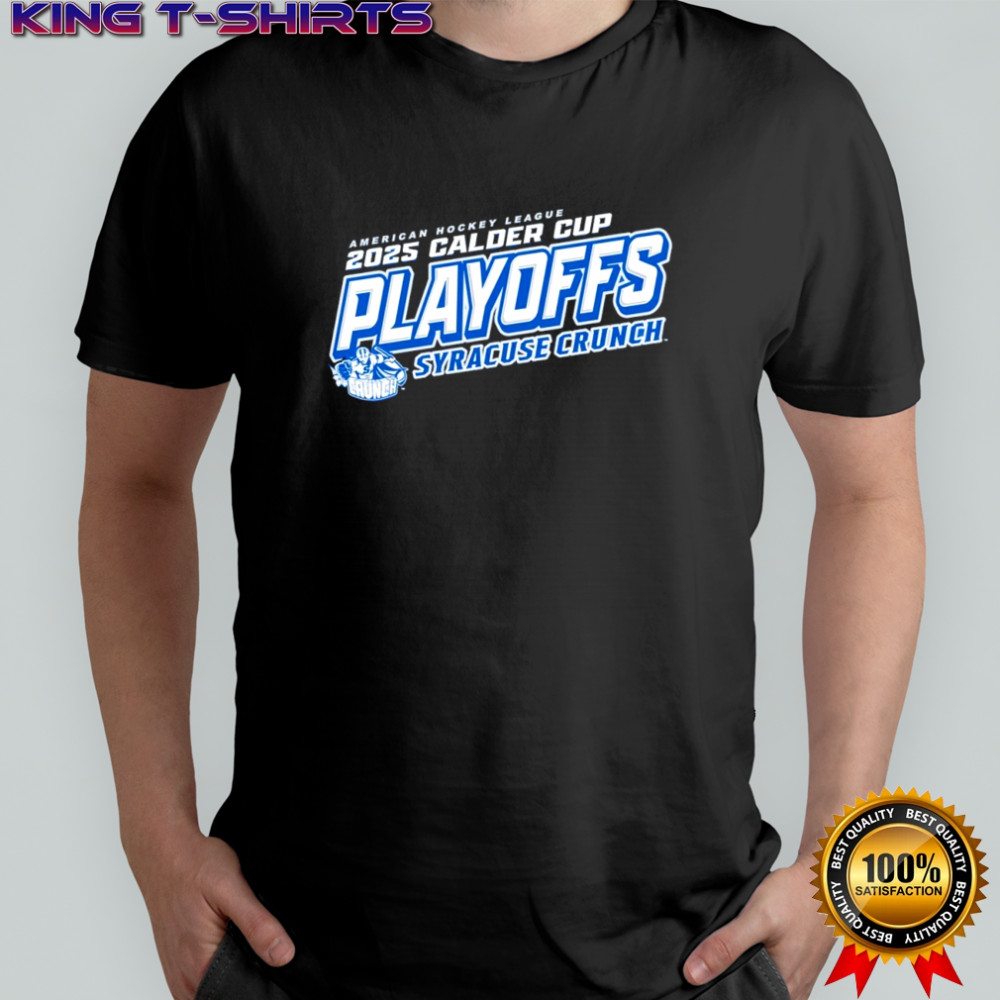 Syracuse Crunch 2025 Calder Cup Playoffs shirt