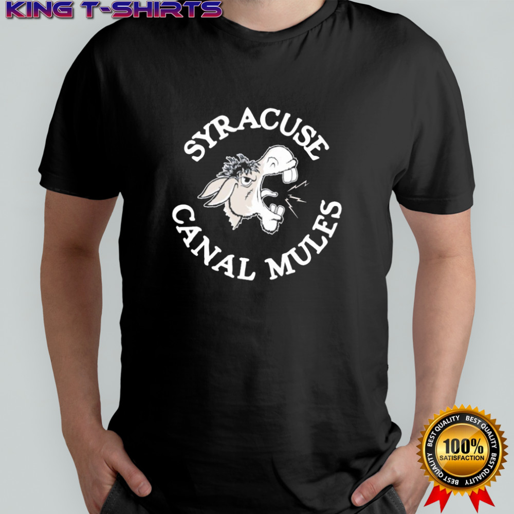 Syracuse Crunch Canal Mules shirt