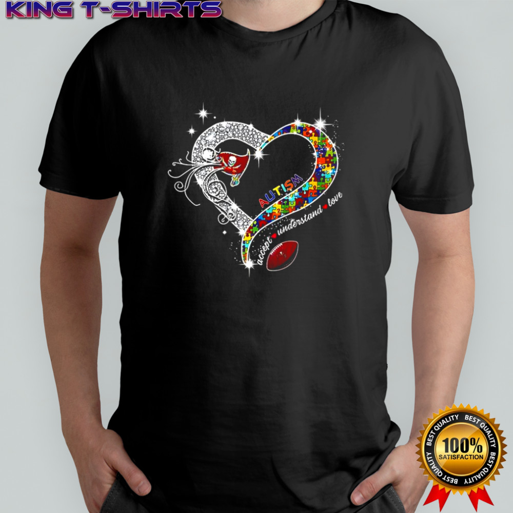 Tampa Bay Buccaneers Diamond Autism accept understand love shirt
