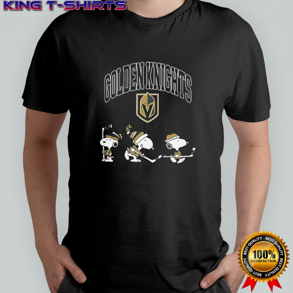 Tampa Bay Lightning x Peanuts Snoopy Vegas born hockey shirt