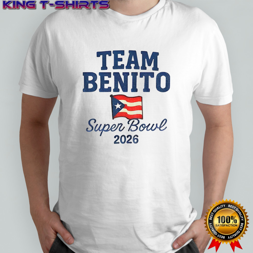 Team Benito Super Bowl 2026 shirt