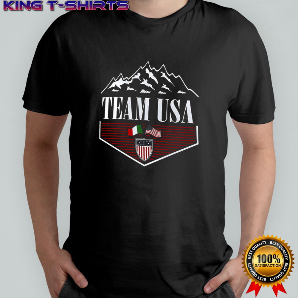 Team USA 2026 Winter Olympics Diamond logo shirt