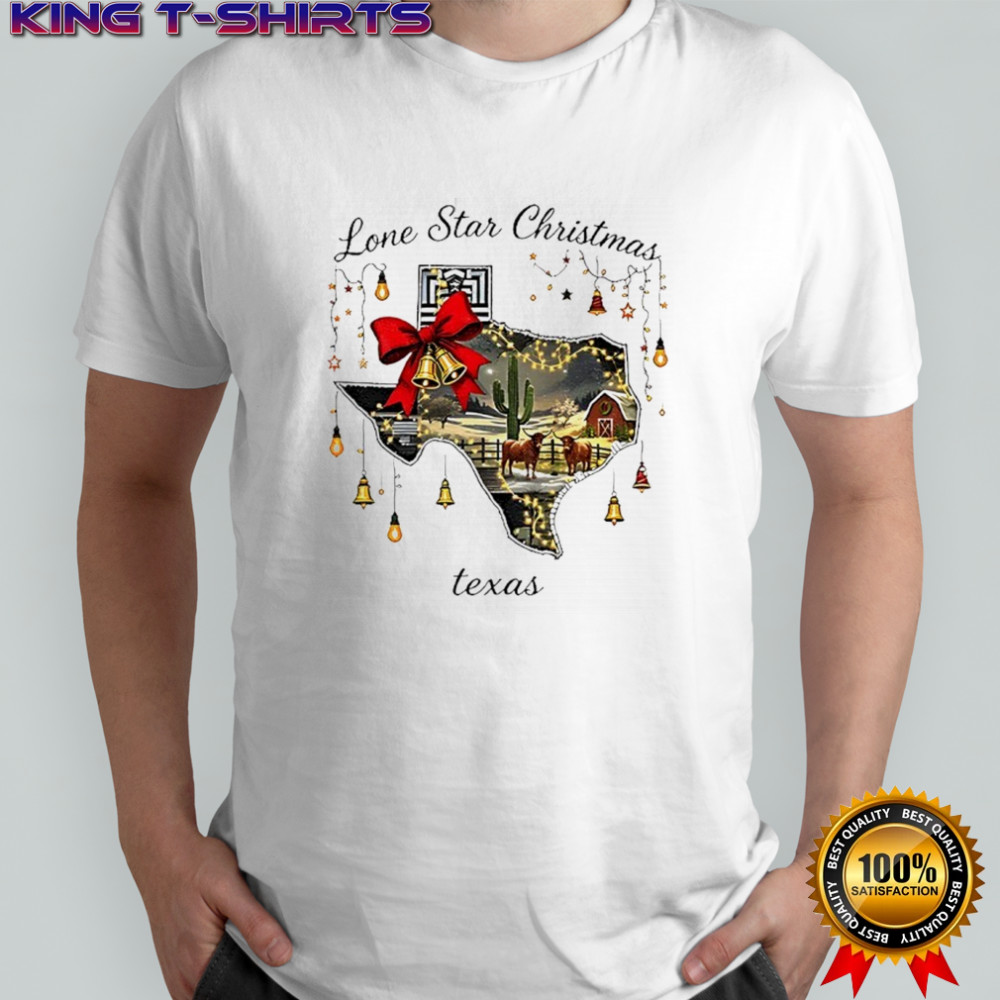 Texas Longhorns Lone Star Christmas shirt
