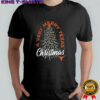 Texas Longhorns Merry Christmas tree shirt