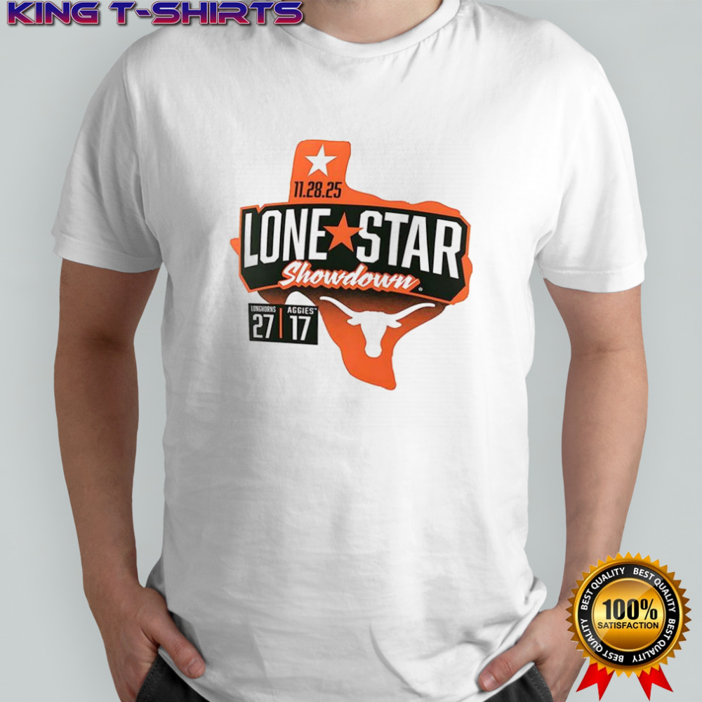 Texas Longhorns vs. Texas A&M Aggies 2025 Lone Star Showdown shirt