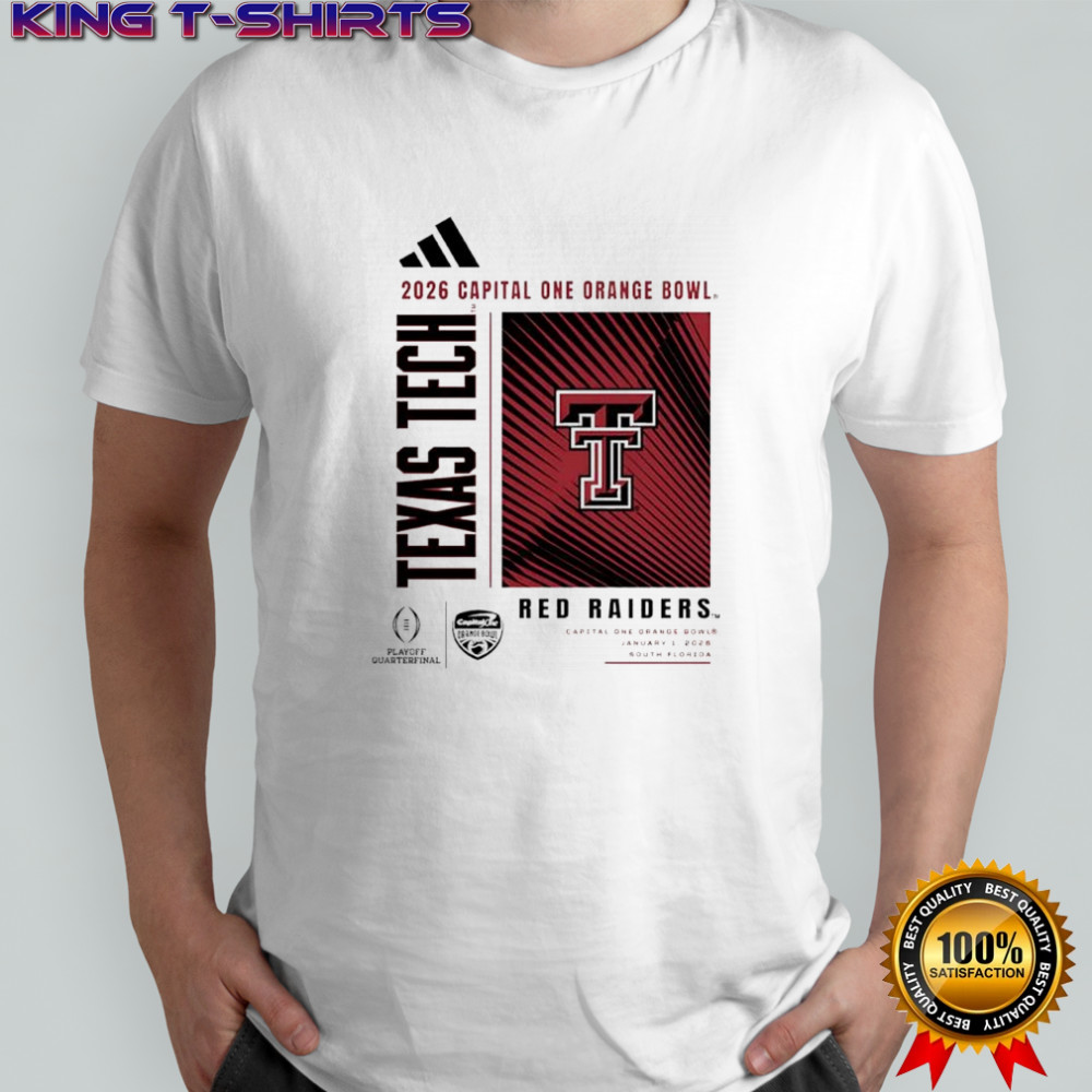 Texas Tech Red Raiders 2026 Capital One Orange Bowl shirt