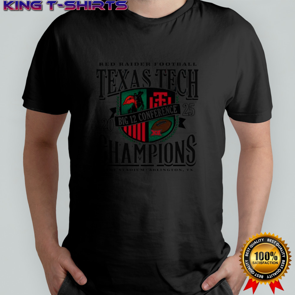 Texas Tech Red Raiders football Big 12 Conference Champions shirt