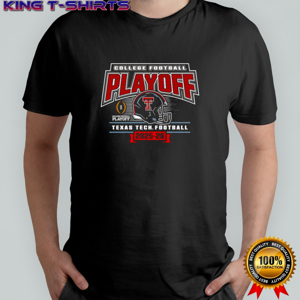 Texas Tech Red Raiders helmet college football playoff 2025 2026 shirt
