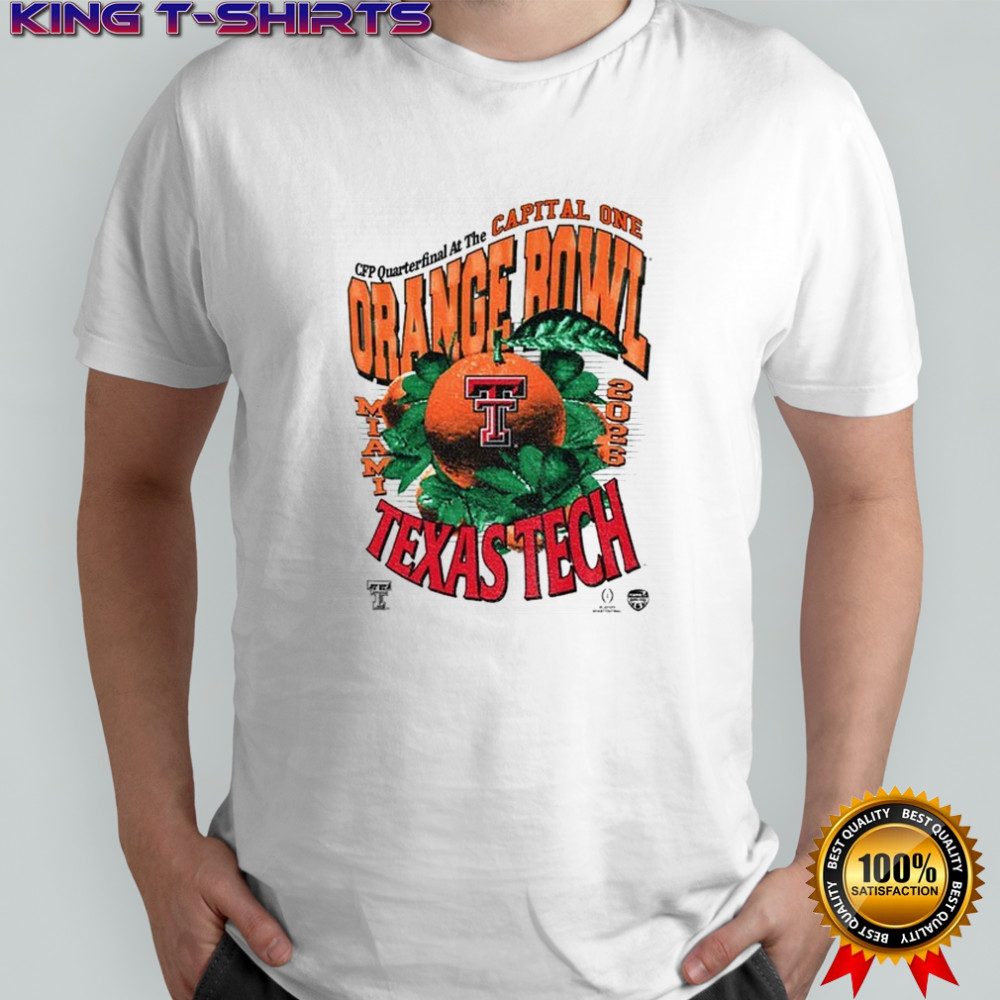 Texas Tech Red Raiders Quaterfinal at the Capital One Orange Bowl CFP shirt
