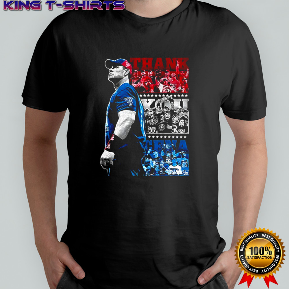 Thank You John Cena 2025 graphic shirt
