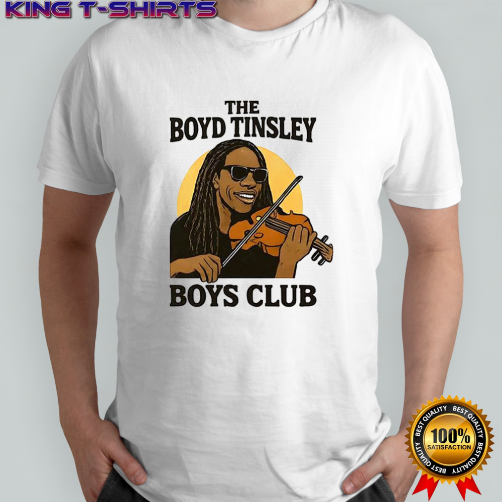 The Boyd Tinsley boys club shirt