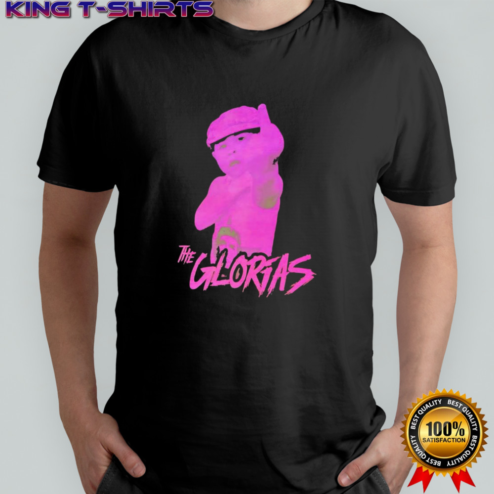 The Glorias middle finger pink boy meme shirt