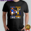 The Penn State Nittany Lions on Saturdays and Pittsburgh Steelers on Sundays mascots college shirt
