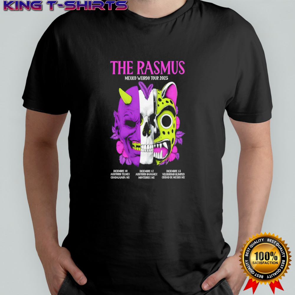 The Rasmus Mexico Tour December 2025 shirt