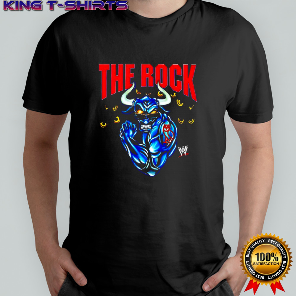 The Rock Brahma Bull OVO x WWE shirt