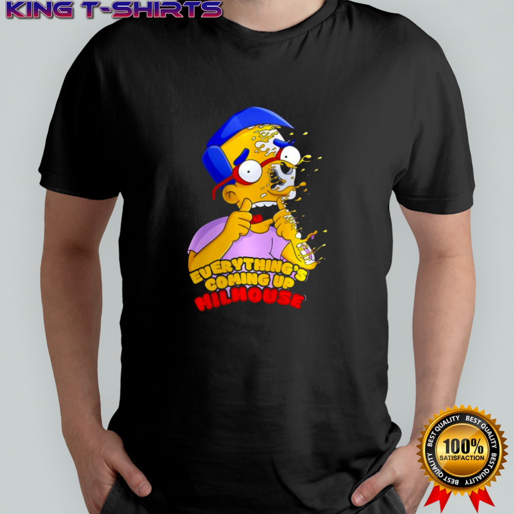 The Simpsons everything’s coming up milhouse graphic shirt