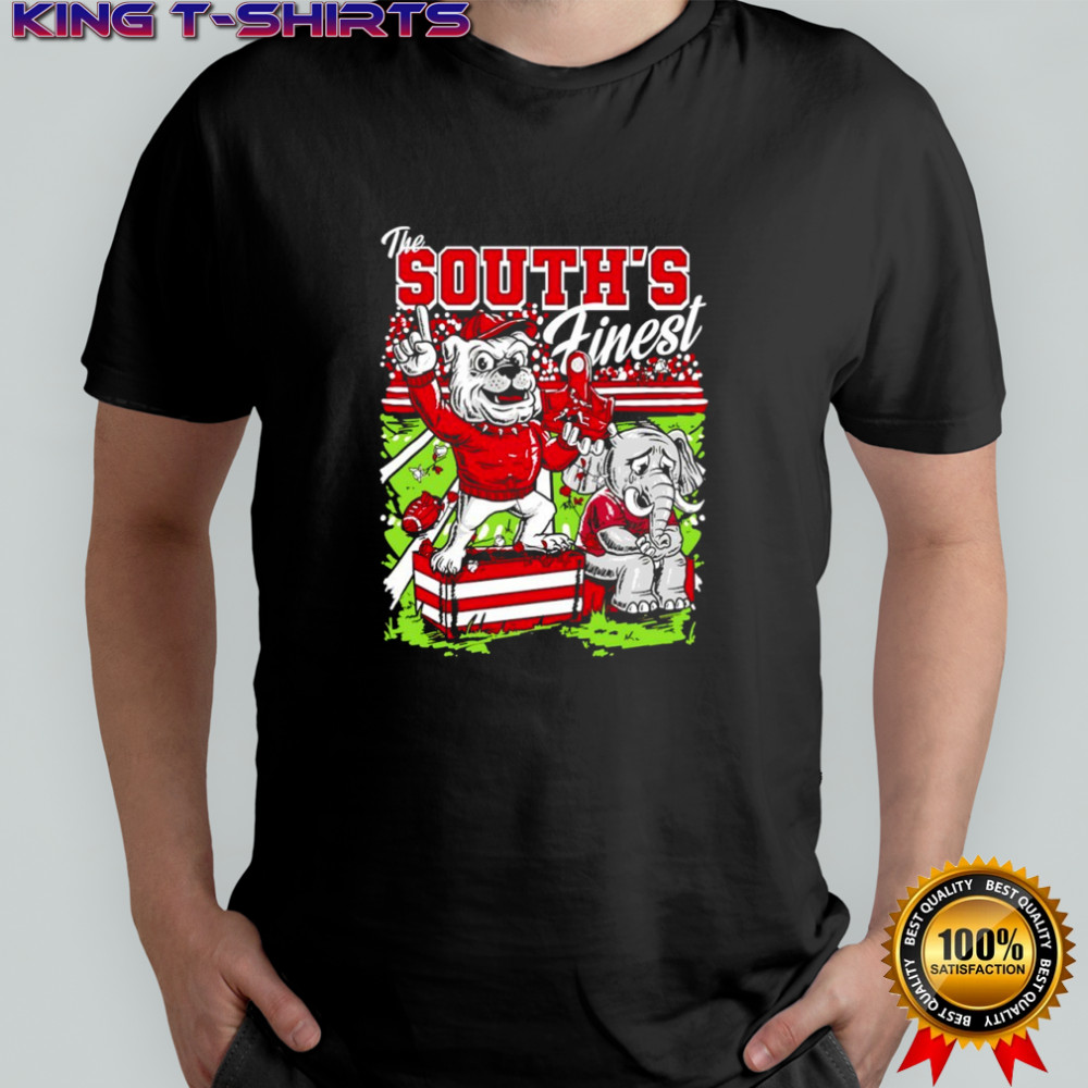 The South’s finest Georgia Bulldogs win Alabama Crimson Tide shirt