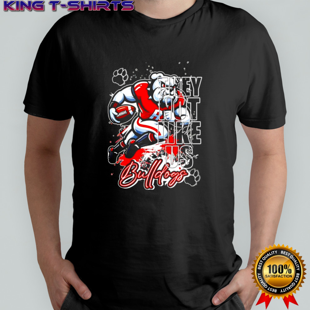 They Not Like Us Georgia Bulldogs Mascot design shirt