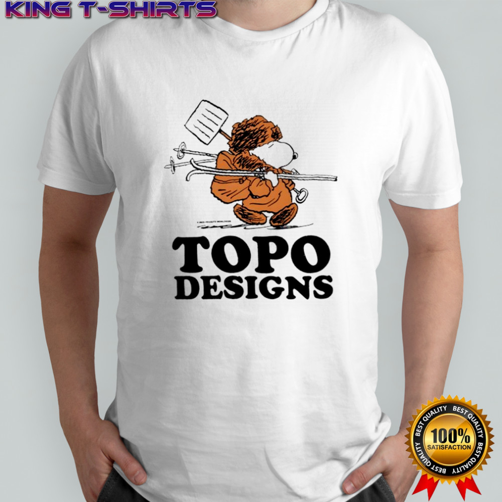 Topo Designs x Snoopy shirt