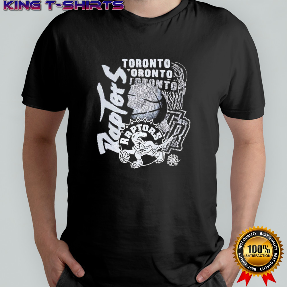 Toronto Raptors basketball classics overlap logo shirt