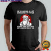 Trump he’s making a list checking it twice gonna find out who gets deported by ICE Christmas shirt