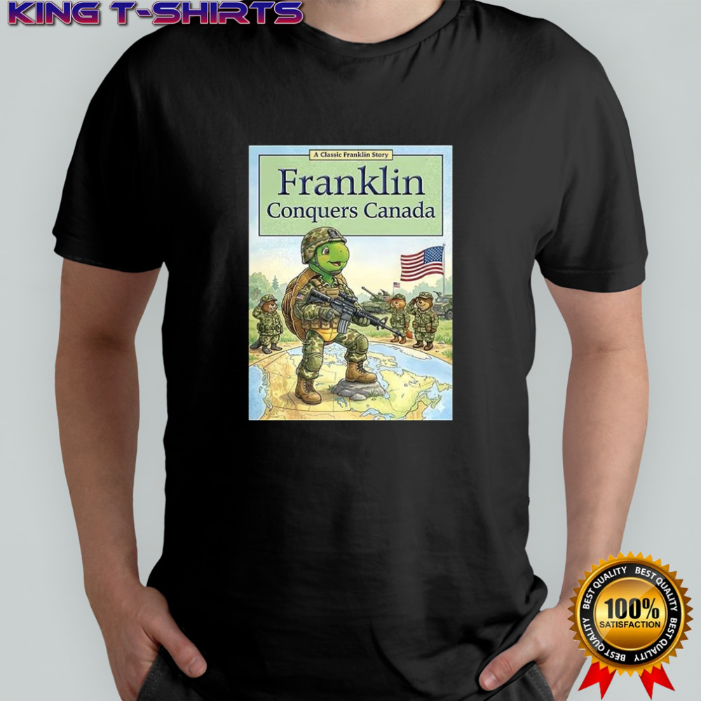 Turtle Franklin conquerors Canada shirt