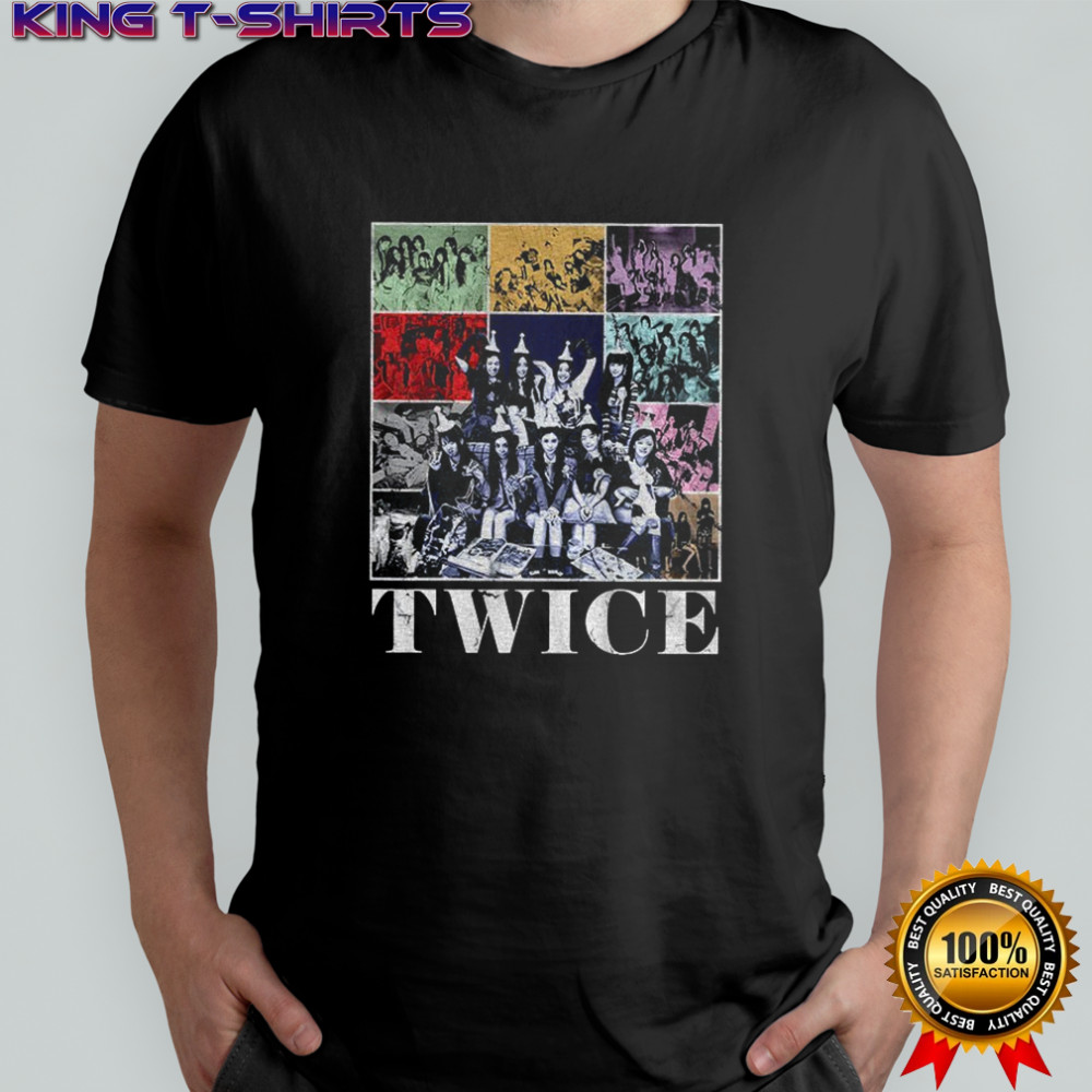 Twice K-Pop Band The Era Tour 2025 shirt