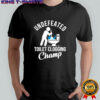 Undefeated Toilet Clogging Champ graphic shirt