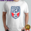 USA Player 2026 Soccer Team Fan Gear T-Shirt