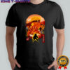 Uzumaki Naruto anime silhouette and Kurama Lunar New Year Ukiyo-e shirt