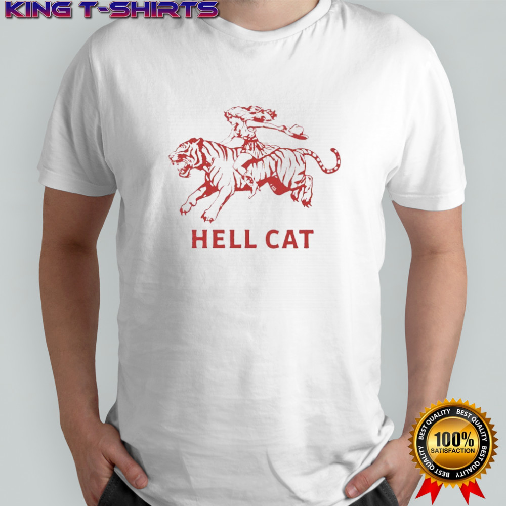 Vintage Cowgirl Hell Cat Shirt