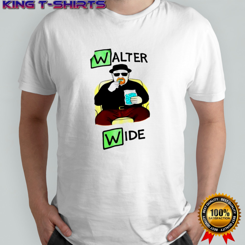 Walter Wide Breaking Bad graphic shirt