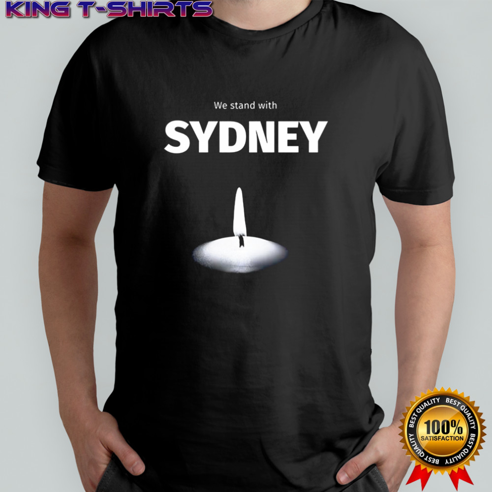 We stand with Sydney 2025 shirt