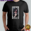 Wednesday Addams Shh Death Tarot Card XIII Gothic horror shirt