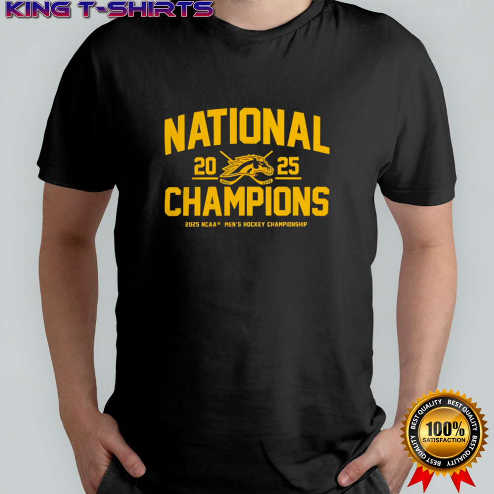 Western Michigan NCAA Men’s Hockey National Champions 2025 shirt