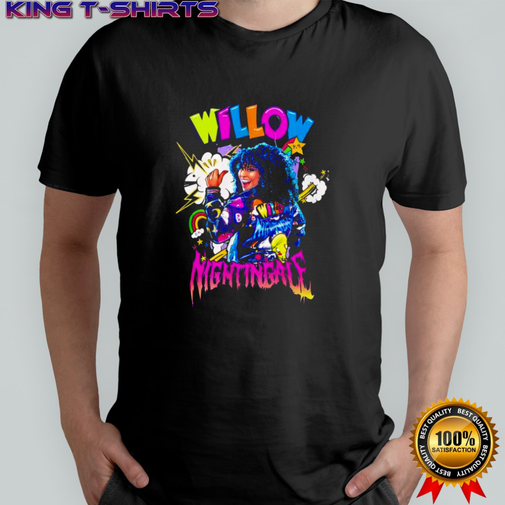 Willow Nightingale Aew Graphic Series Shirt