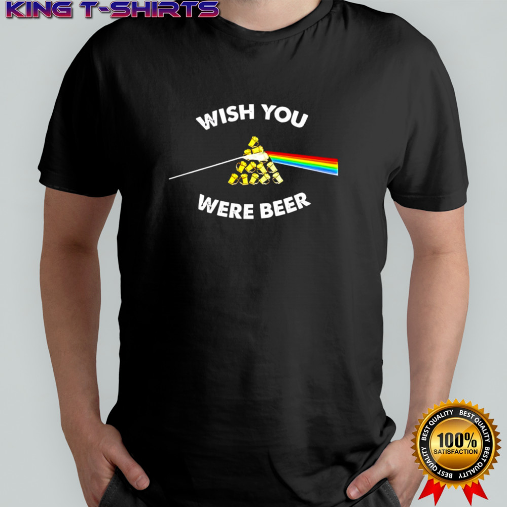 Wish You Were Beer Pink Floyd parody shirt
