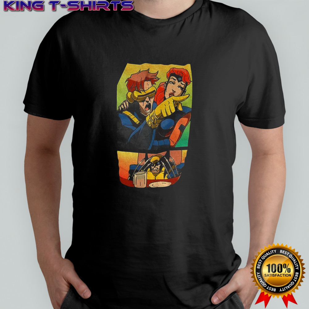 Wolverine Prowl X-Men Jean Grey Anime cartoon shirt