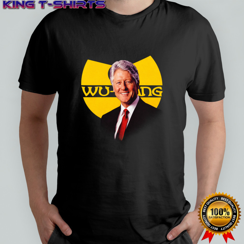 Wu-tang Bill Clinton graphic shirt