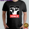 Yonce Beyonce pose music lover retro shirt