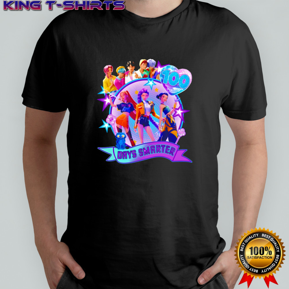 100 Days Smarter K-Pop Days smarter shirt