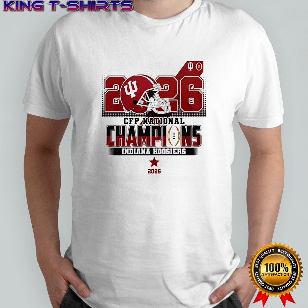 2026 CFP National Champions Indiana Hoosiers graphic shirt