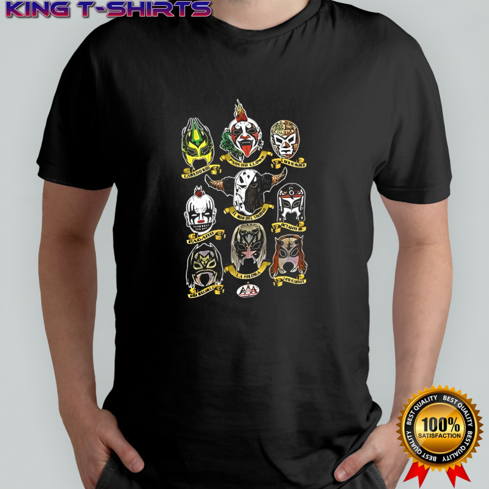 Aaa Luchadores Masks shirt