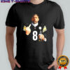 Aaron Rodgers Pittsburgh Steelers NFL middle finger meme shirt