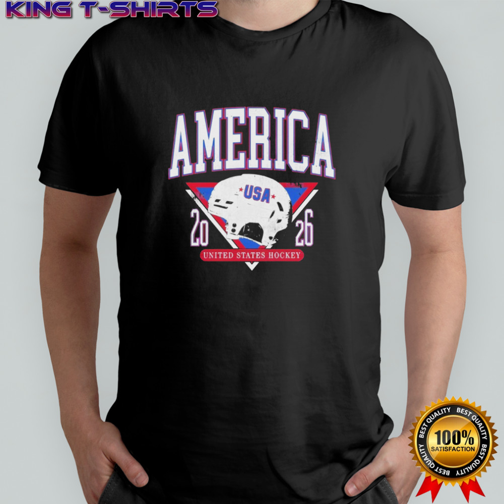 America United States Hockey Helmet 2026 shirt