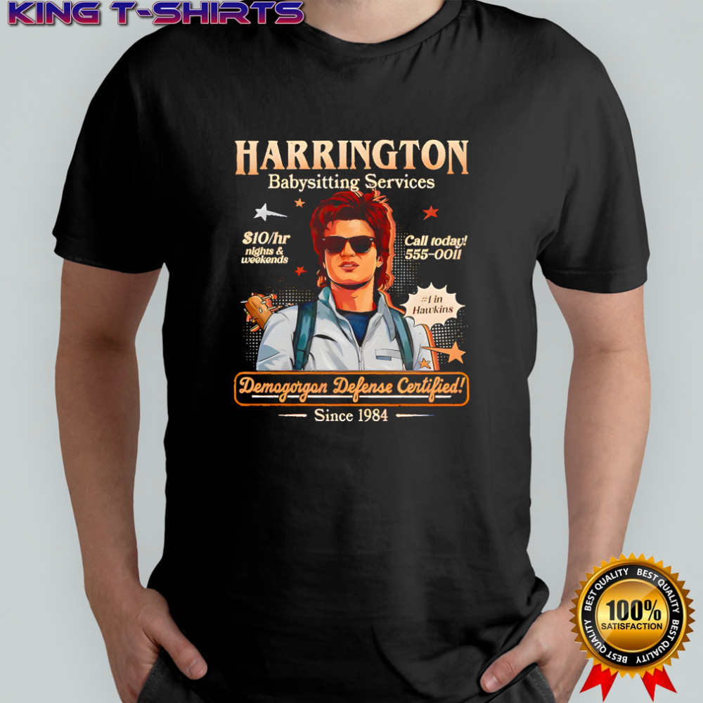 Babysitting Services Dustin Stranger Things shirt
