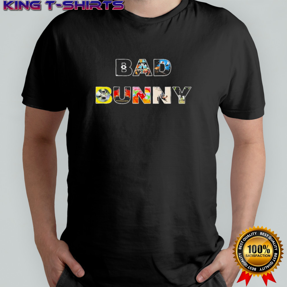 Bad Bunny Albums shirt